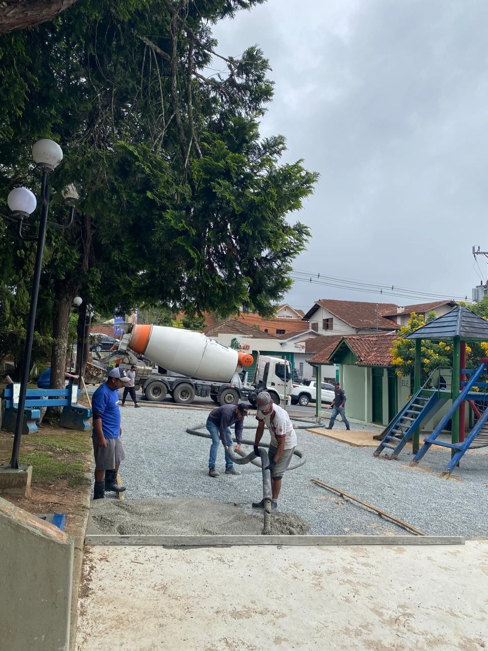 Prefeitura de São Bento do Sul investe na revitalização da Praça do Centenário