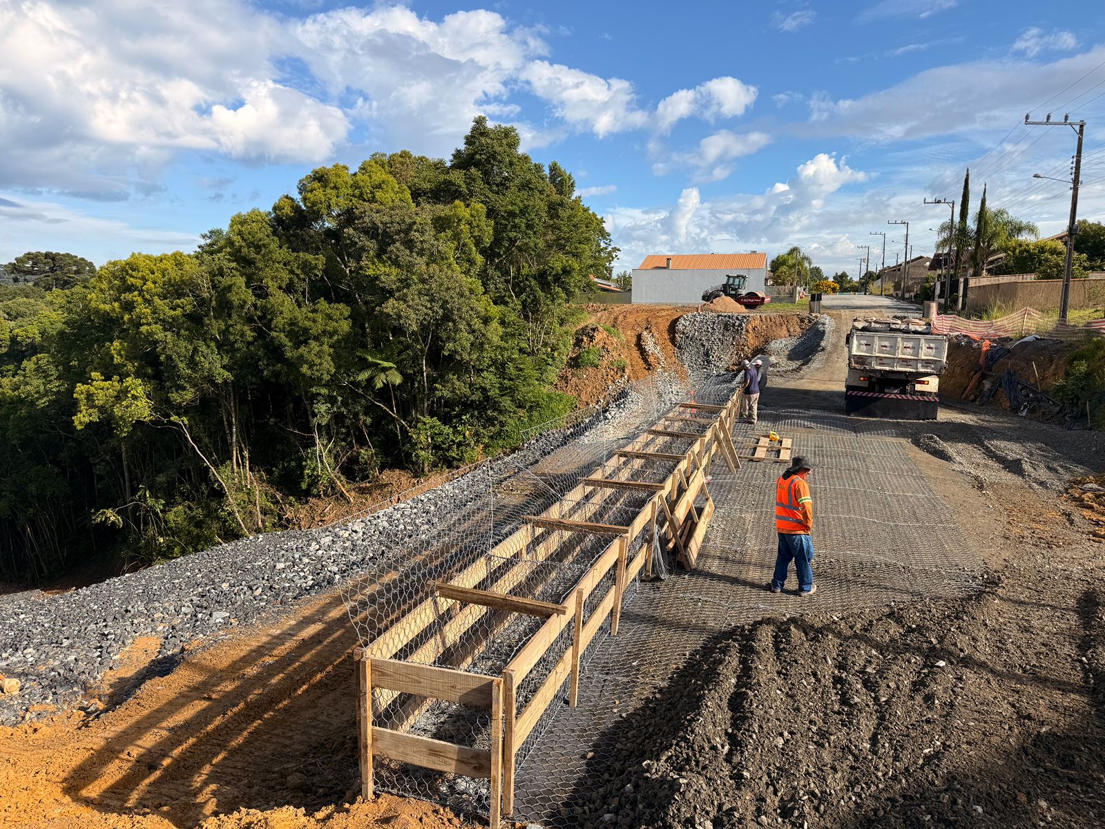 Obras na Rua Romualdo Quint perto de ser finalizadas