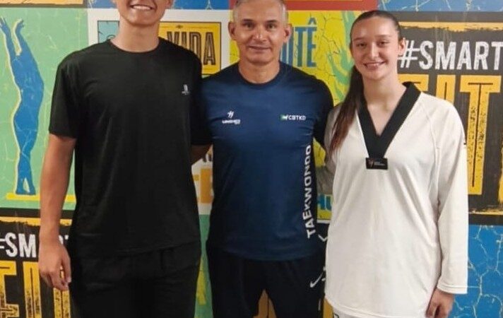 Rafaela e Breno participam de Treinamento da Seleção Brasileira de Base no Rio de Janeiro