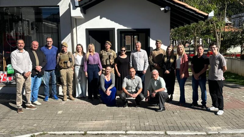 Novo Posto Policial é entregue na Praça Central de São Bento do Sul