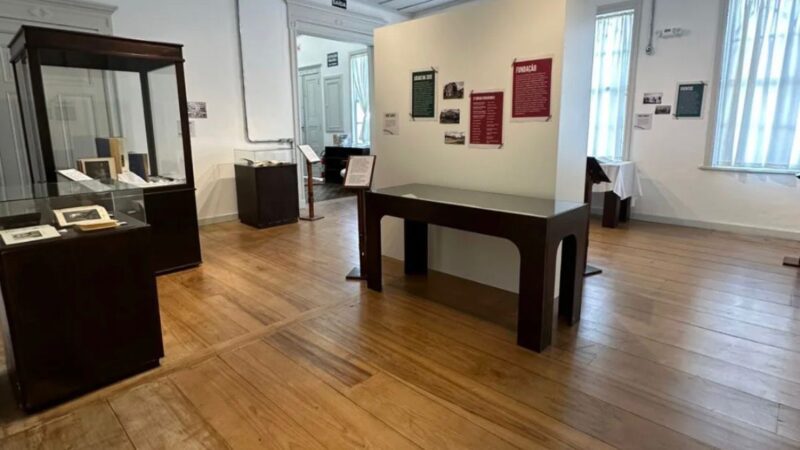 Museu Dr. Felippe Maria Wolff recebe exposição sobre os 144 anos da Sociedade Literária São Bento
