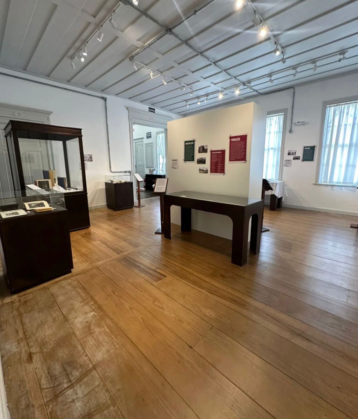 Museu Dr. Felippe Maria Wolff recebe exposição sobre os 144 anos da Sociedade Literária São Bento