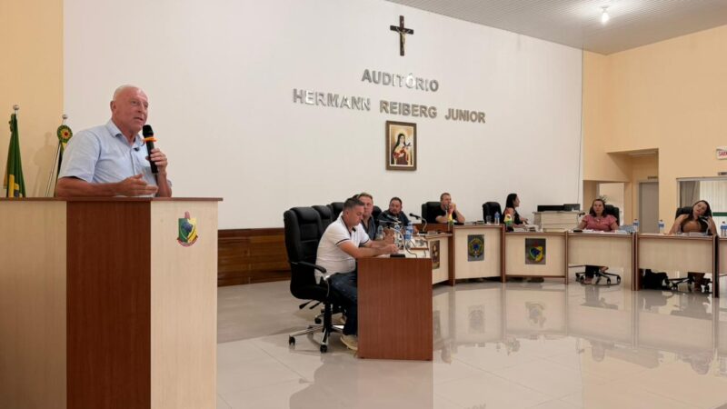 Com Oscar Gutz na linha de frente, vereadores fazem história e garantem recursos para pavimentação em Santa Terezinha