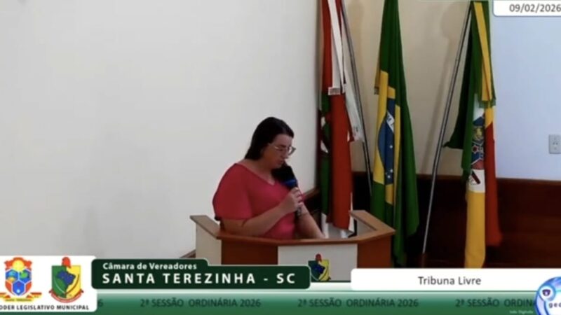 Vereadora Marília Nutricionista destaca apoio ao esporte e cobra clareza sobre emendas impositivas em Santa Terezinha
