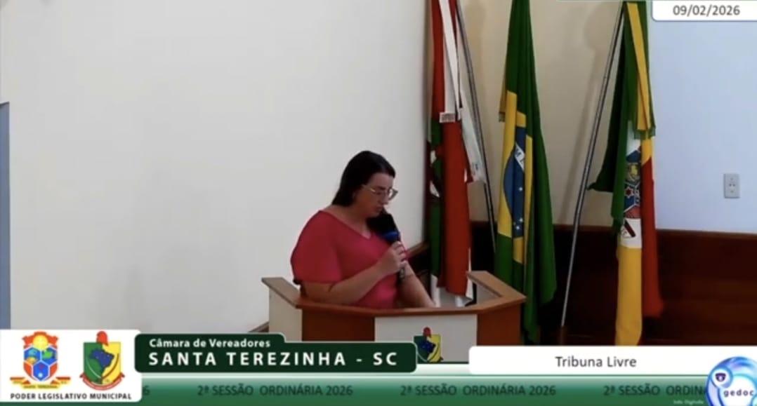 Vereadora Marília Nutricionista destaca apoio ao esporte e cobra clareza sobre emendas impositivas em Santa Terezinha
