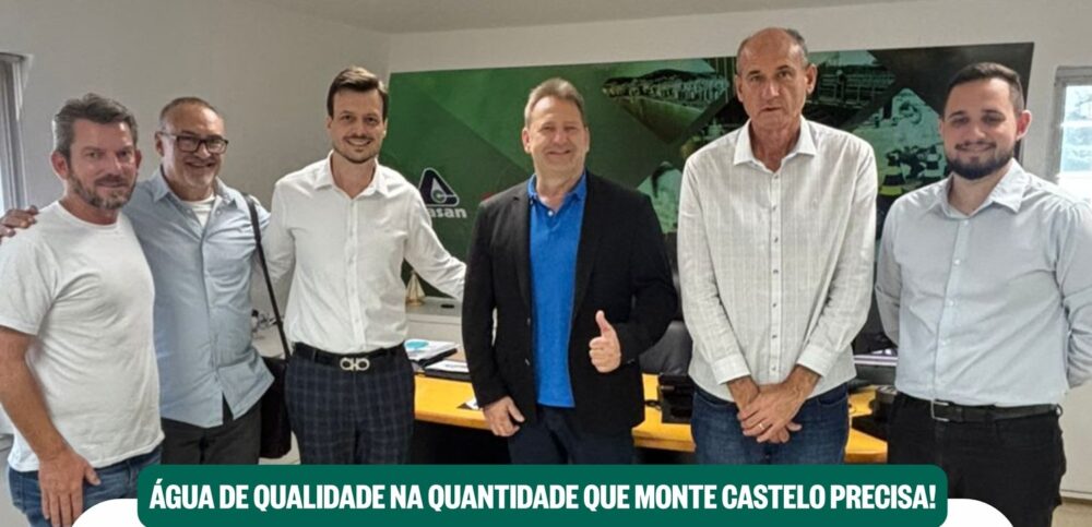 Monte Castelo avança no abastecimento de água com nova captação no Rio Canoinhas