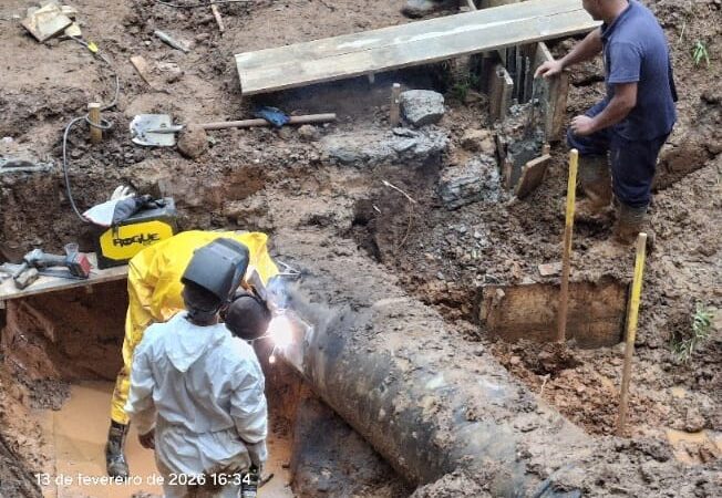 Rompimento de adutora deixa São Bento do Sul sem água e presidente do SAMAE explica causas do incidente