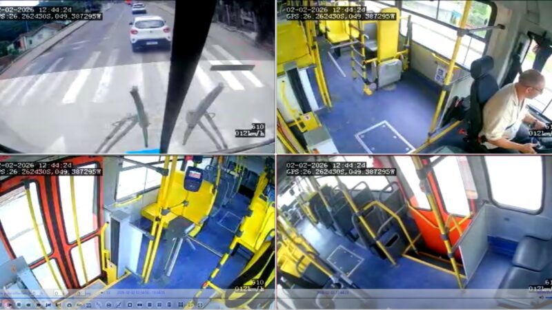 Prefeitura e Concessionária iniciam implantação de câmeras de monitoramento em toda a frota do transporte coletivo