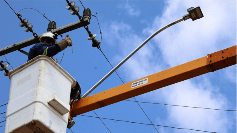 Quase metade da iluminação pública de Canoinhas já foi substituída por LED