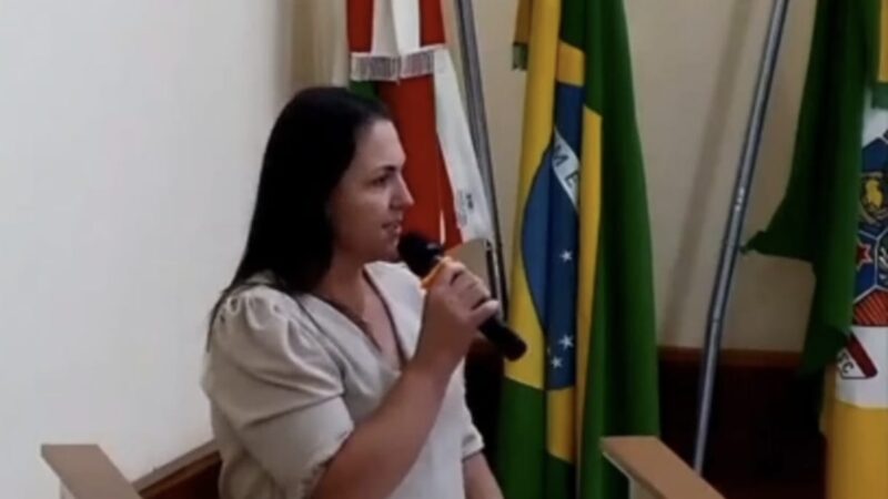 Vereadora Andriely Okopniki destaca valorização dos servidores, fortalecimento das associações e conquista de recursos para Santa Terezinha