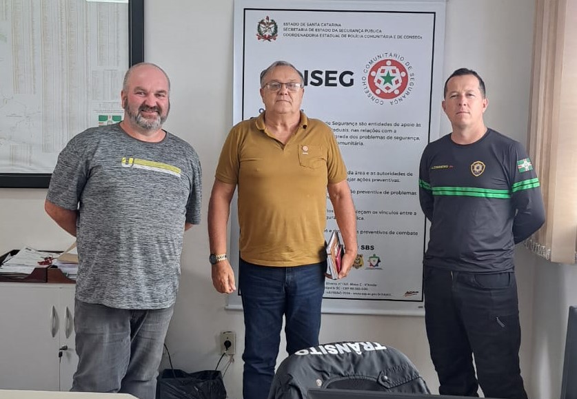 CONSEG convida DETRU para reunião mensal e debate trânsito em São Bento do Sul