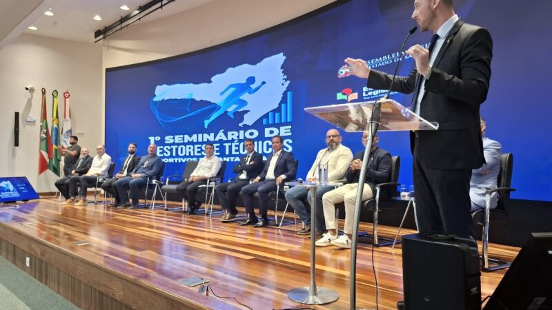 Abertas as inscrições do 2º Seminário de Gestores Técnicos Esportivos de Santa Catarina