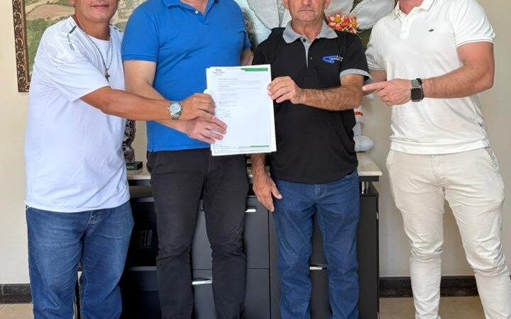 Monte Castelo assina ordem de serviço para construção de Arena Multiuso