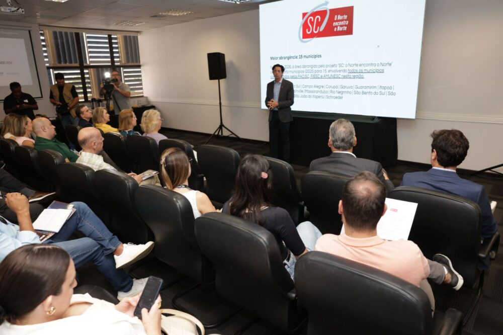 Evento ‘SC: o Norte encontra o Norte’ reunirá lideranças empresariais e políticas da região na ACIJ no dia 30 de março