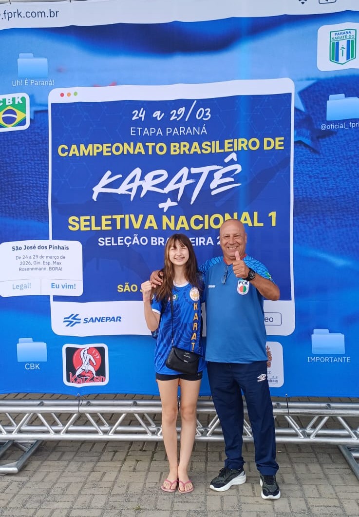 Helena Gazda faz história e leva o nome de São Bento do Sul ao Campeonato Brasileiro de Karatê