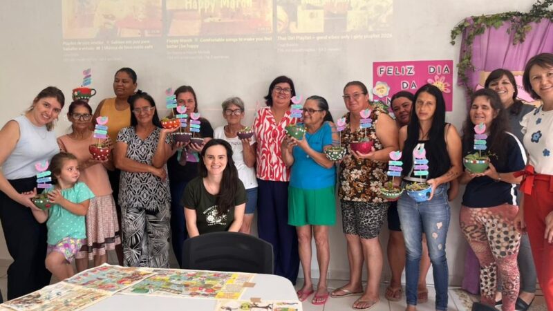 A Prefeitura de São Bento do Sul, por meio da Secretaria Municipal de Assistência Social (SEMAS), realizou na última sexta-feira (20), no CRAS Rita Maria Dums, no bairro Oxford, mais uma importante ação em alusão ao Mês da Mulher