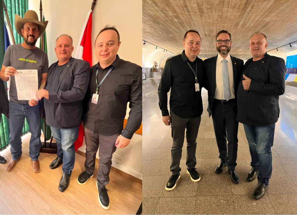 Em Brasília, vereador Marcelo Quost garante R$ 400 mil para infraestrutura e protocola projeto “Saúde na Porta”