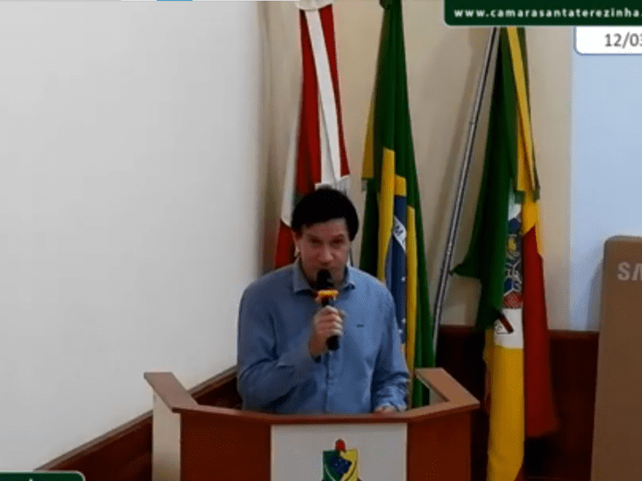 Vereador Pascoal Schultz destaca implantação do SAMU e recursos para obras em Santa Terezinha