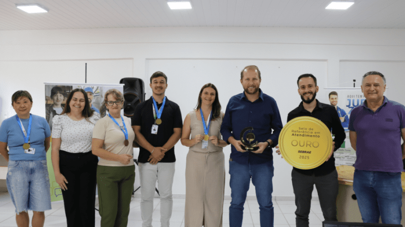 Papanduva conquista Selo Ouro do Sebrae e alcança marco histórico no atendimento ao empreendedor