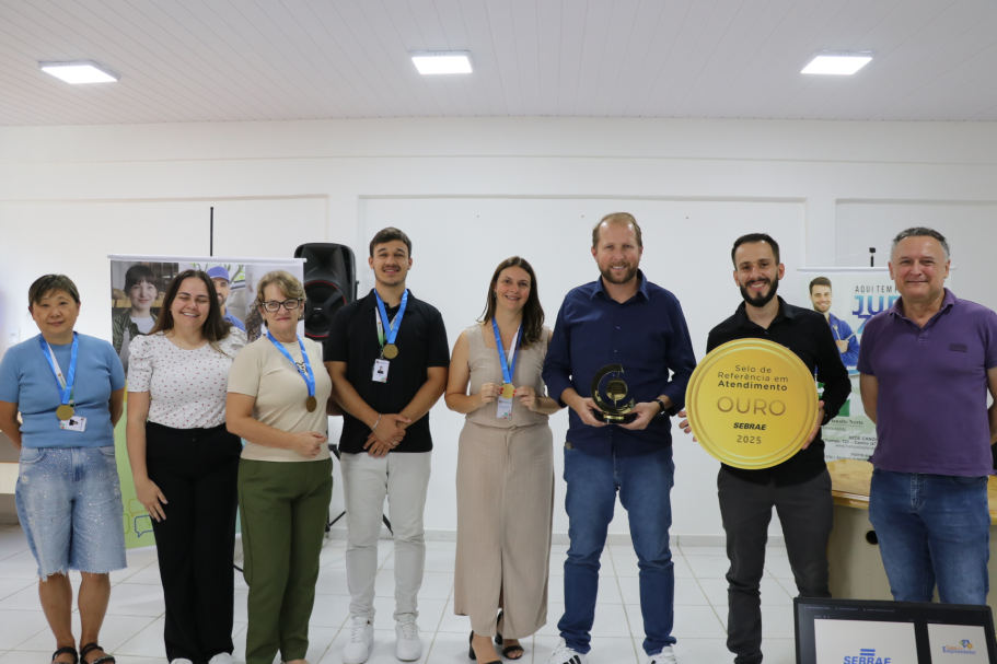 Papanduva conquista Selo Ouro do Sebrae e alcança marco histórico no atendimento ao empreendedor
