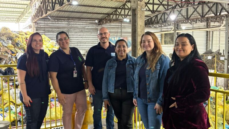 SAMAE de São Bento do Sul realiza visita técnica ao CIMVI e à Cooperativa Médio Vale para aprimorar gestão de resíduos