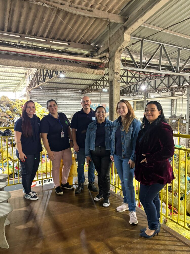SAMAE de São Bento do Sul realiza visita técnica ao CIMVI e à Cooperativa Médio Vale para aprimorar gestão de resíduos