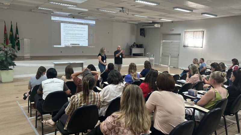 São Bento do Sul promove formação sobre equidade racial na rede municipal de ensino