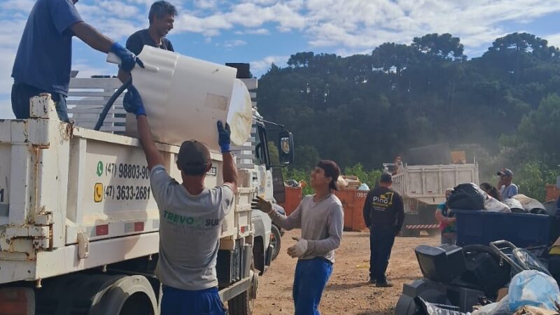 Programa “São Bento Sempre Limpa” recolhe mais de 98 toneladas de resíduos em uma única edição