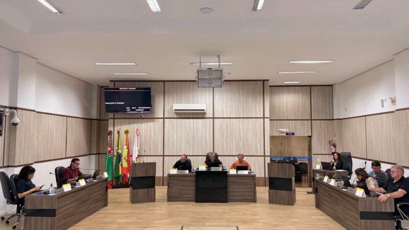 Câmara de Papanduva apresenta indicações por mais segurança, melhorias em estradas e cuidado com espaços públicos