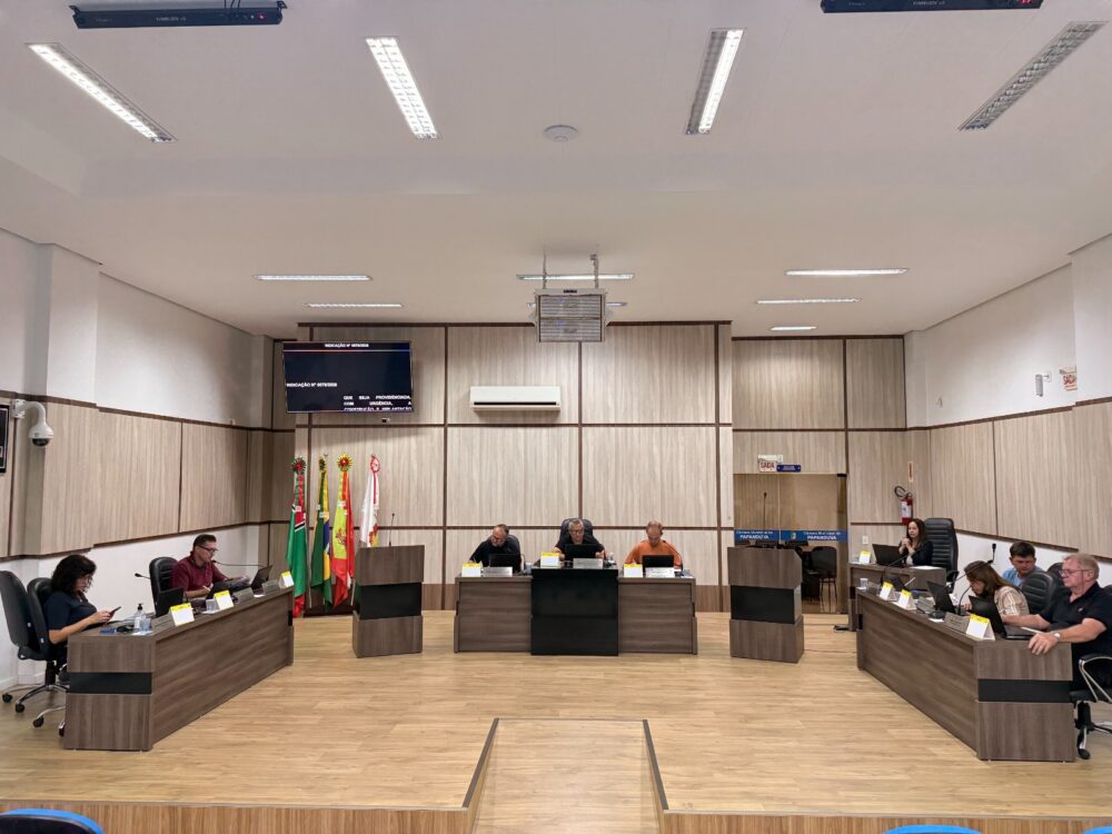 Câmara de Papanduva apresenta indicações por mais segurança, melhorias em estradas e cuidado com espaços públicos