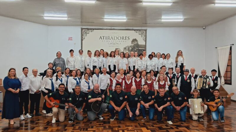 Noite de música e emoção marca encontro de corais em São Bento do Sul