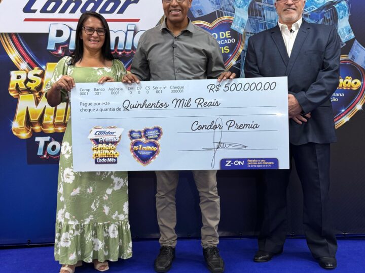 Ganhador de meio milhão em sorteio tinha 13 reais na conta quando recebeu a notícia