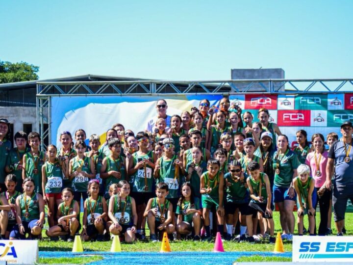 Monte Castelo conquista 31 medalhas no Festival Catarinense de Atletismo