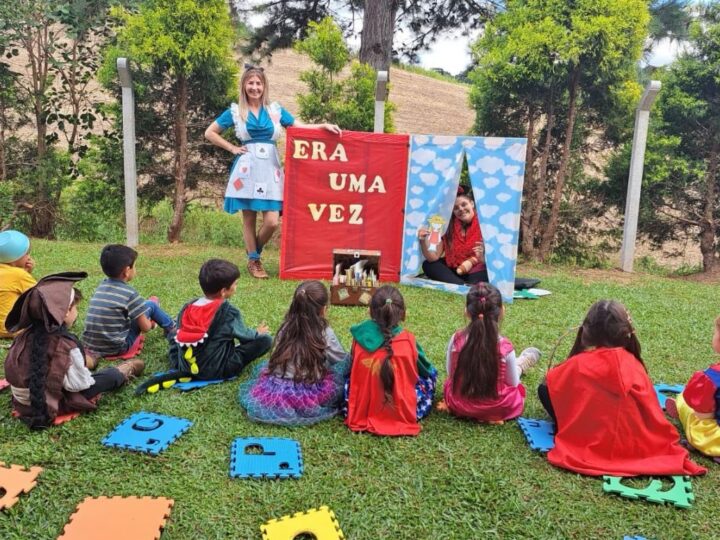 EMEB Paulo Fuckner promove atividade especial pelo Dia Nacional do Livro Infantil em Campo Alegre