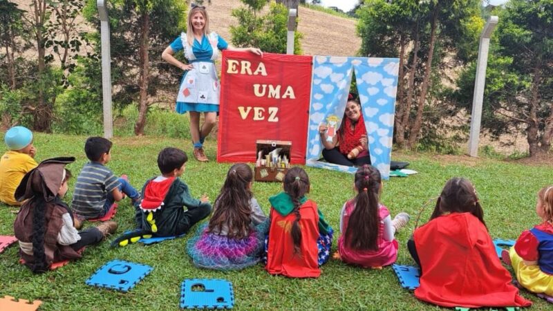 EMEB Paulo Fuckner promove atividade especial pelo Dia Nacional do Livro Infantil em Campo Alegre