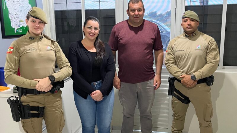 Vereadores se reúnem com Polícia Militar para tratar da segurança em Santa Terezinha