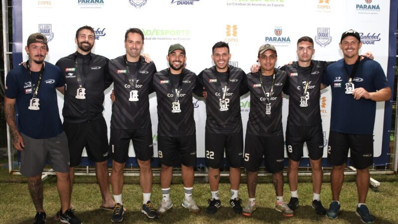 Equipe de São Bento do Sul conquista resultados expressivos na Copa Duque de Punhobol