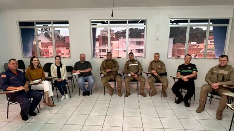 Detru promove reunião e inicia planejamento da campanha Maio Amarelo em São Bento do Sul