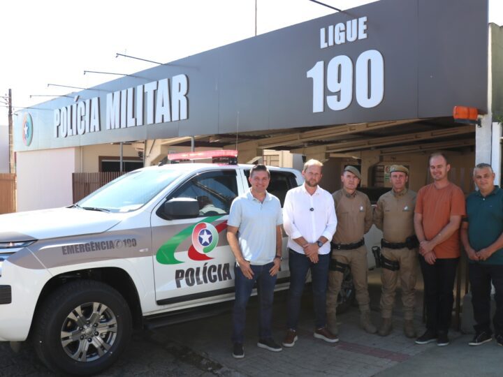 Papanduva recebe nova viatura 0 km para reforço na segurança pública