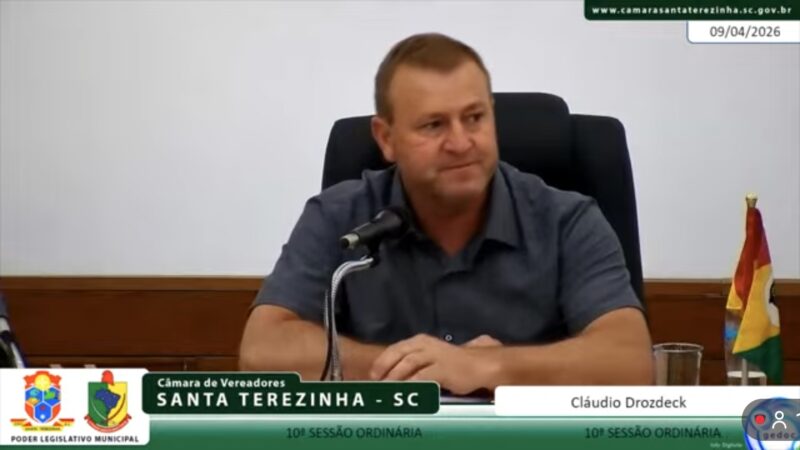 Câmara de Santa Terezinha propõe homenagens a protagonistas da emancipação do município