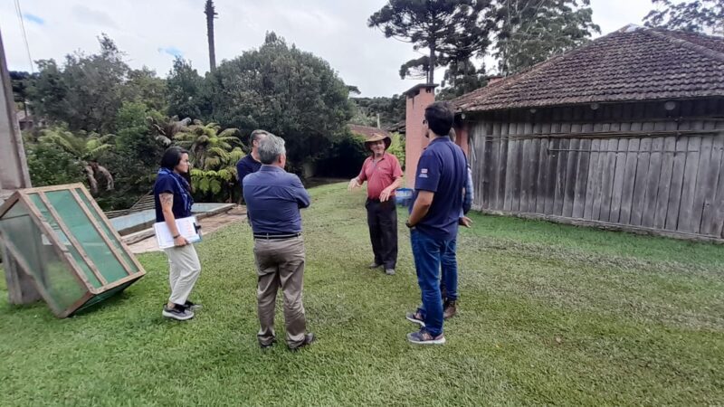 São Bento do Sul recebe visita técnica de Blumenau para conhecer programa de conservação hídrica