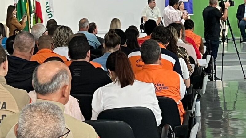 Seminário macrorregional debate segurança nas escolas em São Bento do Sul