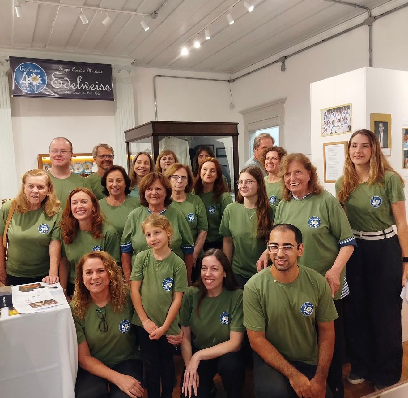 Exposição celebra os 40 anos do Grupo Edelweiss no Museu Municipal de São Bento do Sul