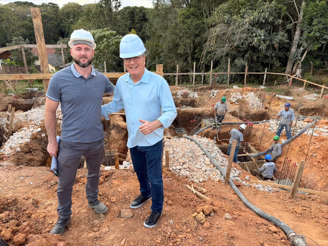 Obras da nova UBS 25 de Julho avançam após ajustes técnicos em São Bento do Sul