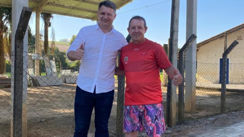 Deputado Tiago Zilli destina R$ 200 mil para reforma de pavilhão em Rio do Oeste