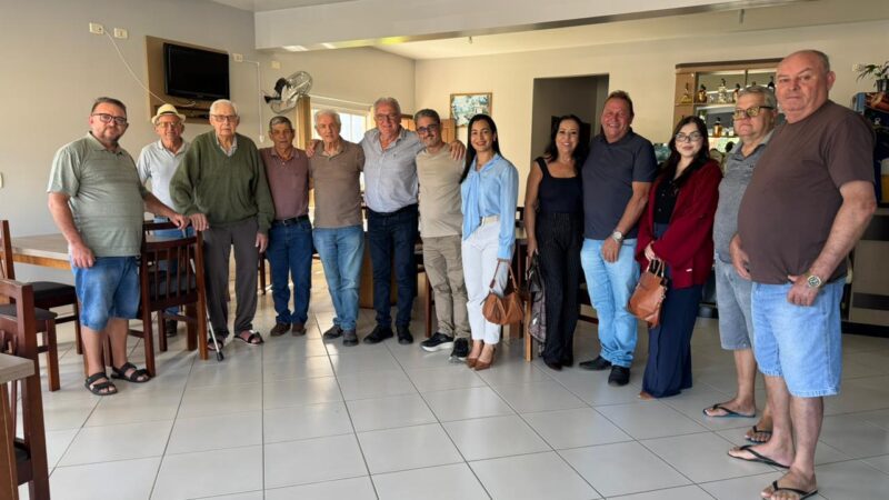 João Batista Matos visita Santa Teresinha e apresenta João Matos como pré-candidato a deputado federal
