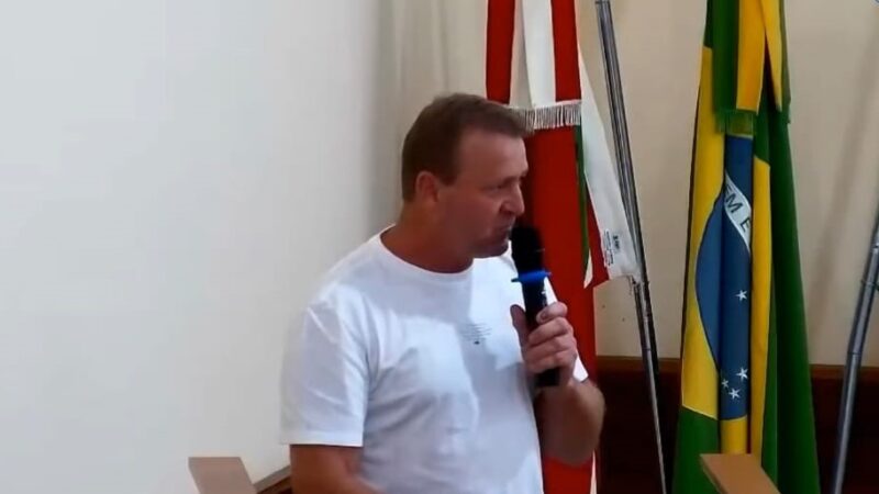 Presidente da Câmara de Santa Terezinha cobra Casan por ligação de água e defende mobilização regional por obras viárias