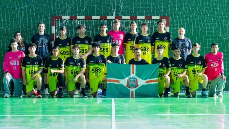 Handebol de São Bento do Sul participa da 1ª etapa da Liga SC Juvenil