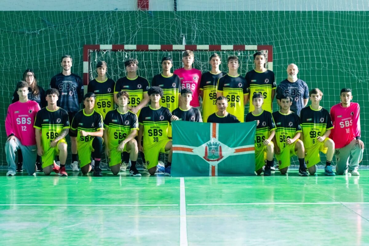 Handebol de São Bento do Sul participa da 1ª etapa da Liga SC Juvenil