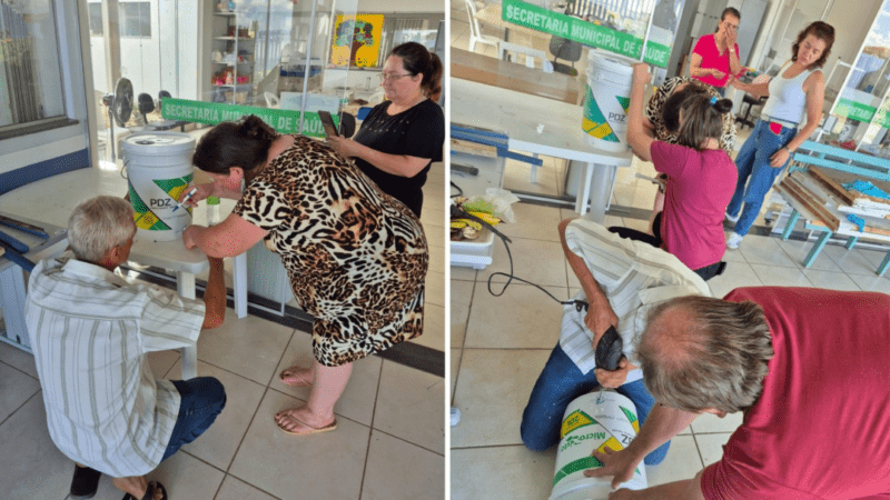 IMA promove educação ambiental e implanta composteira no CAPS de Canoinhas